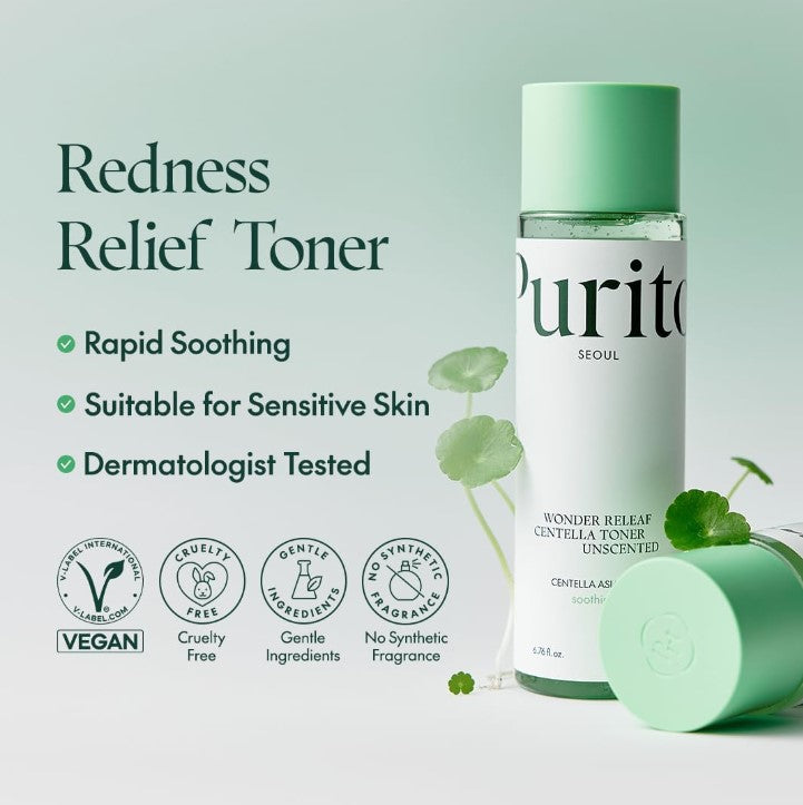 Wonder Releaf Centella Toner Unscented 200ml / 6.76 fl. oz.