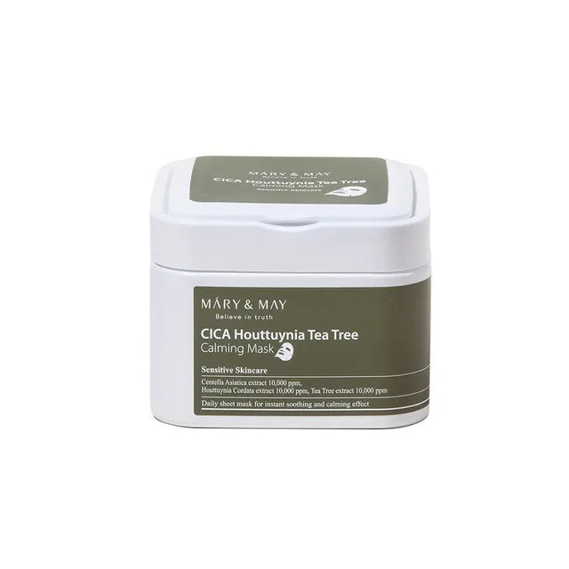 CICA Houttuynia Tea Tree Calming Mask(30 Sheets)