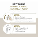 Madagascar Centella Air-fit Suncream Plus 1.69 fl. oz / 50ml