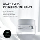 Heartleaf 70 Intense Calming Cream 50ml / 1.69 fl. oz.
