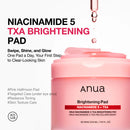 Brightening Pad Niacinamide 5 + TXA 60