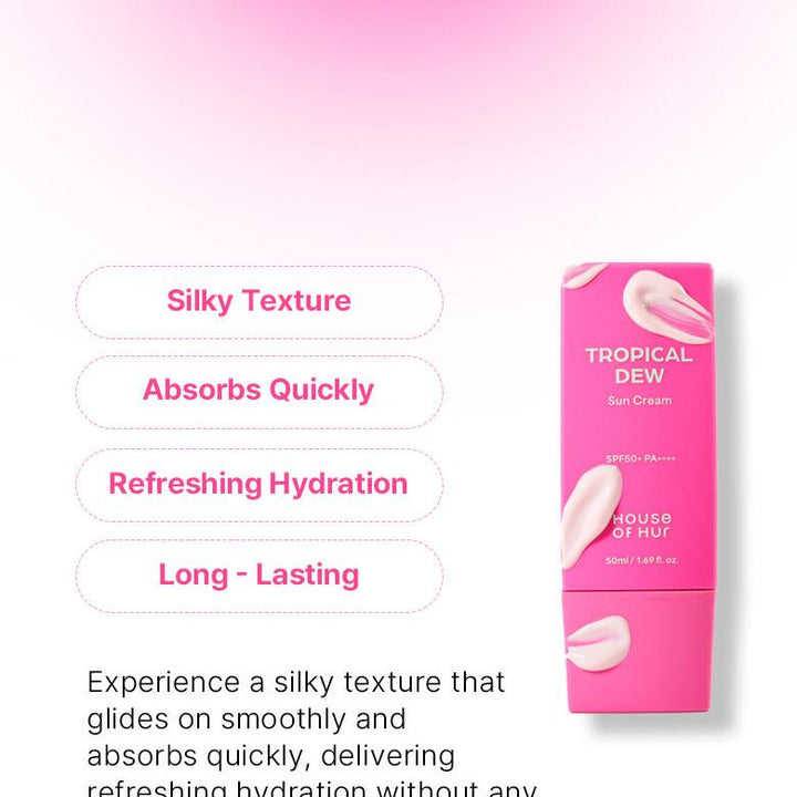 House of HUR Tropical Dew Sun Cream 50ml