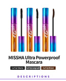 Missha Ultra Powerproof Mascara Curl Up Brown 8g
