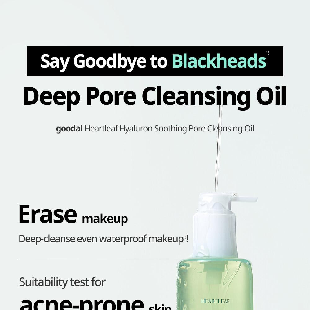 Heartleaf Hyaluron Soothing Pore Cleansing Oil 200ml