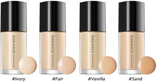 Radiance Foundation SPF20 PA++ 35ml 21 Light Beige