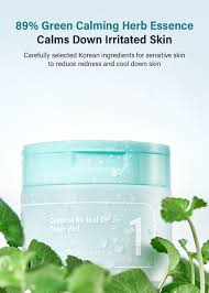 No.1 Centella Re-leaf Green Toner Pad 70 pads / 6.42 Fl Oz