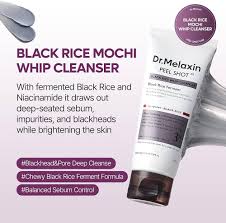 Dr.Melaxin Peel Shot Black Rice Whip Cleanser 100ml