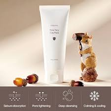 Pore Tory Clay Facial Mask Pack 3.5 oz / 100ml