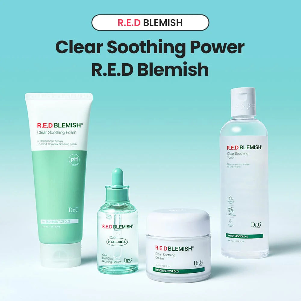 Red Blemish Clear Hyal Cica Soothing Serum 50ml / 1.69 fl. oz.