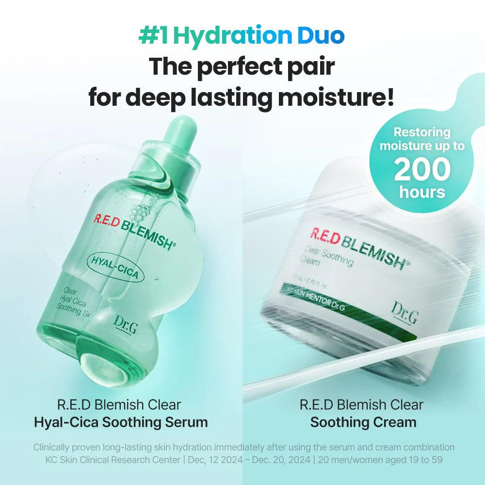 Red Blemish Clear Hyal Cica Soothing Serum 50ml / 1.69 fl. oz.