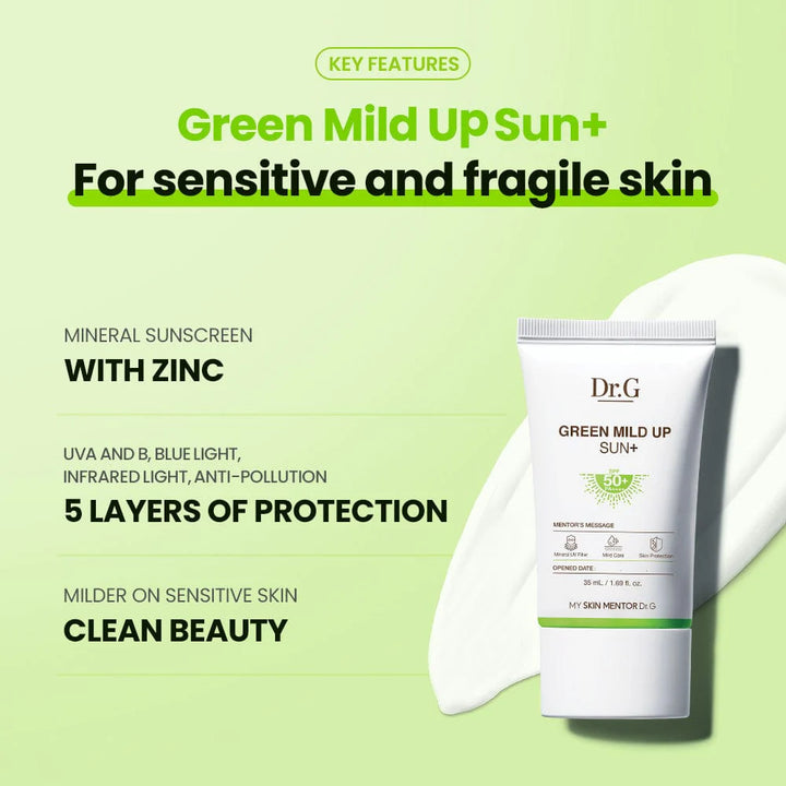 Green Mild Up Sun+ SPF50+ PA++++ 50ml / 1.69 fl. oz.