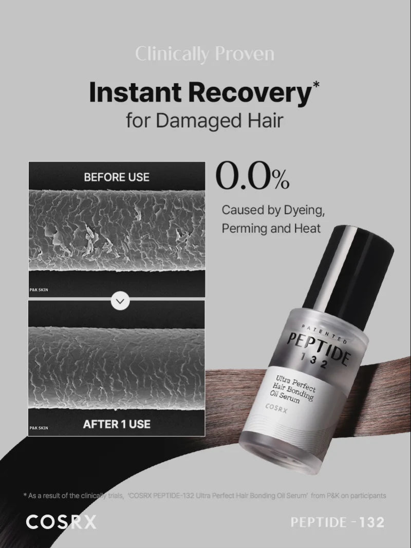 Cosrx Peptide 132 Ultra Perfect Hair Bonding Oil Serum