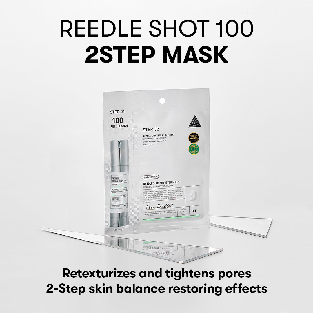 Pro Reedle Shot 100 2-Step Hydrogel Mask 1ea