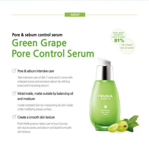 Frudia Green Grape Pore Control Serum 50g
