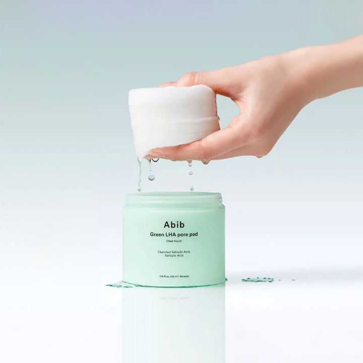 Abib Green LHA Pore Pad Clear Touch 60 Pads