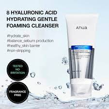 Hyaluronic Acid 8 + Panthenol Moisturizing Gentle Foaming Cleanser 150ml / 5.07fl oz.