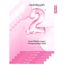 Numbuzin No.2 Rose PDRN Collagen Plumping Sheet Mask 5pks