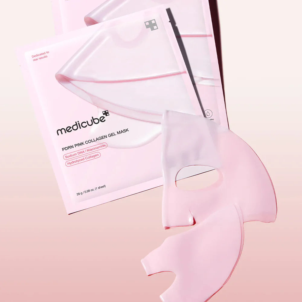 Medicube PDRN Pink Collagen Gel Mask 4 Sheets