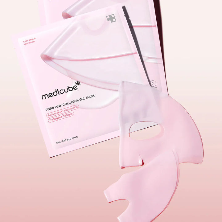 Medicube PDRN Pink Collagen Gel Mask 4 Sheets