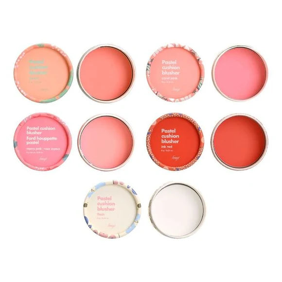 Pastel Cushion Blusher Fard Houppette Pastel