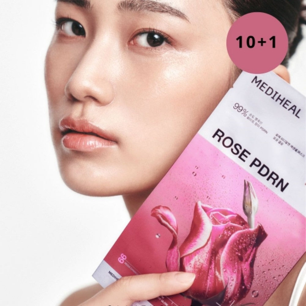 Mediheal Rose PDRN Facial Mask 10pk