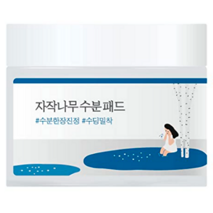 Birch Juice Moisturizing Pad 80pcs, 9.6 fl. oz