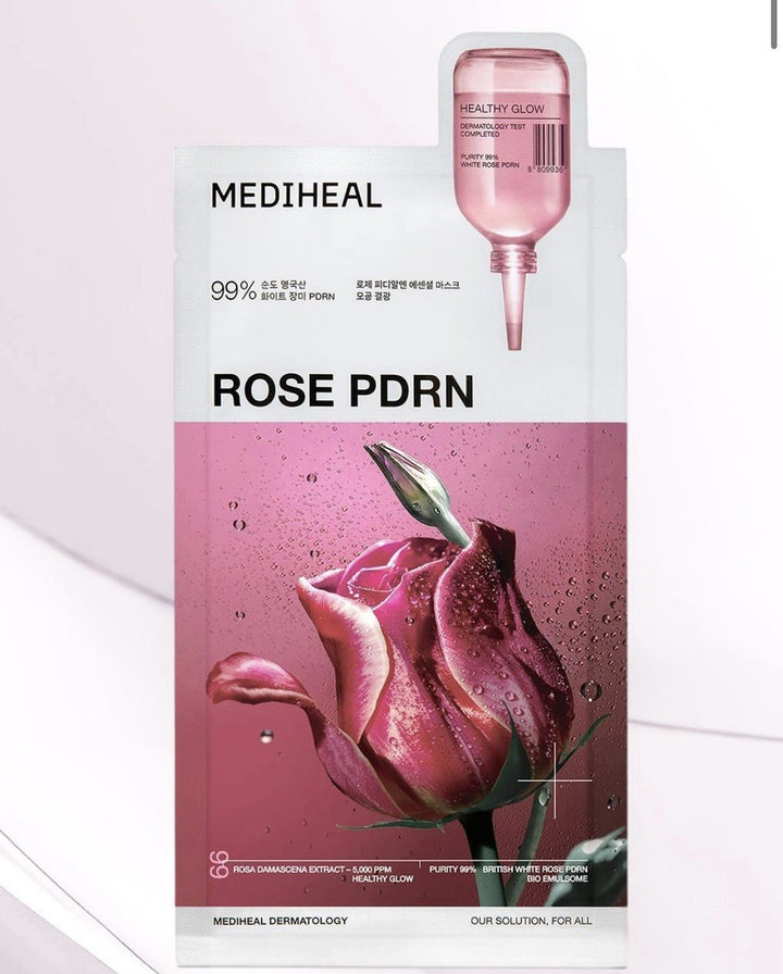 Mediheal Rose PDRN Facial Mask 10pk
