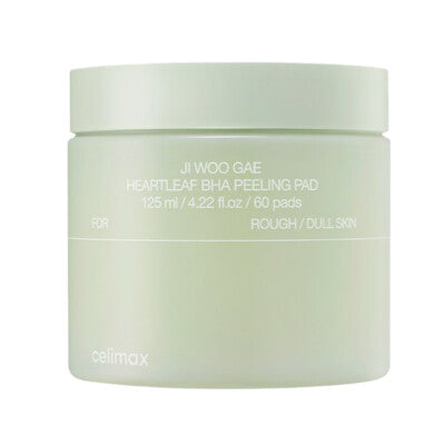 Ji.Woo.Gae Heartleaf BHA Peeling Pad 120ml / 4.22 fl. oz. / 60 Pads